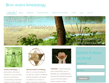 Tablet Screenshot of bronevanskinesiology.com